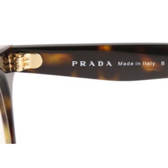 Prada Brown Vpr 03u Eyeglasses - Picture 11 of 12